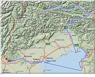 Dolomiten-Adria-Tour - Zusammenfassung