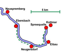 Spreeradweg - Rund um die Quellen